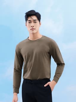 Thumbnail Áo Giữ Nhiệt Cổ Thấp Cho Nam Laroma | Giữ Ấm - Vải Thơm - Nano Bạc - Co Dãn 3