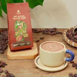 Thumbnail Túi 200g Bột cacao nguyên chất Việt Nam 100% Heyday - Dòng Balanced phổ thông - Vị đắng đậm 2