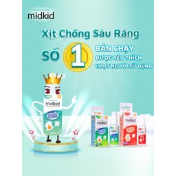 Thumbnail Bàn chải đánh răng chữ U thương hiệu Midkid cho bé từ 1 tuổi, chải xoay 180 độ 2