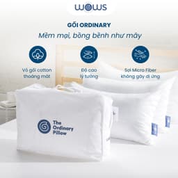 Thumbnail WOWS - Gối Ngủ Cao Cấp The Ordinary - Sợi Microfiber Chống Dị Ứng -  Bồng Bềnh, Êm Ái 1