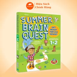 Thumbnail Sách Summer Brain Quest 2 - Get ready for 2nd grade ( Chuẩn bị vào lớp 2 dành cho bé 6 đến 7 tuổi ) 1