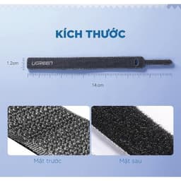 Thumbnail Dây dán Velcro Jisulife làm gọn dây sạc quạt 1