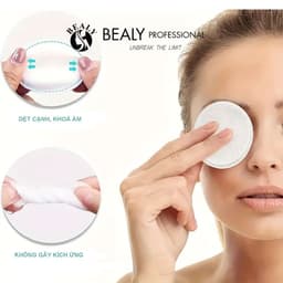 Thumbnail Combo 5 gói - Bông Tẩy Trang Cao Cấp 100 miếng, Siêu mịn siêu rẻ 3