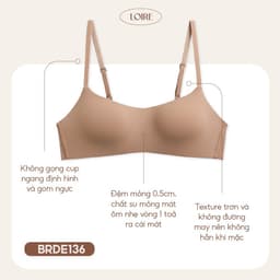 Thumbnail Áo Lót Không Gọng Đệm Mỏng Loirechic BRDE136 1