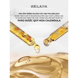 Thumbnail Sữa tắm trắng da toàn thân Weilaiya chiết xuất cánh hoa cúc vạn thọ lưu hương lâu phù hợp cho mọi loại da 450ml 4