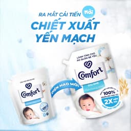 Thumbnail Nước Xả Vải Comfort Dịu Nhẹ Túi 3,6L 4