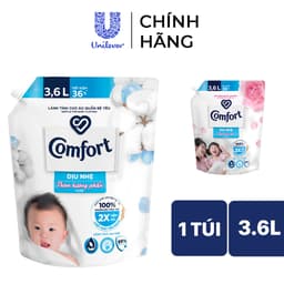 Thumbnail Nước Xả Vải Comfort Dịu Nhẹ Túi 3,6L 2