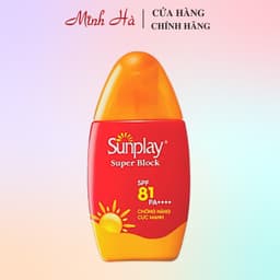 Thumbnail Sữa chống nắng Sunplay Super Block SPF81 PA++++ 30ml 70ml giúp ngăn đen sạm, nám da chống nước 1