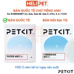 Thumbnail Lõi Lọc Nước PETKIT Dùng Cho Eversweet Solo, Solo SE, 2, 3, 6,7 thế hệ 3.0 - HeLiPet 3