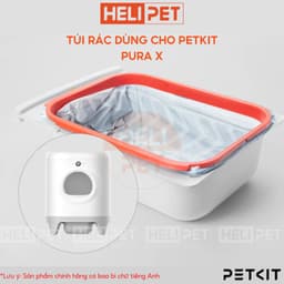 Thumbnail Túi Đựng Rác PETKIT Dùng Cho Máy Vệ Sinh Tự Động Cho Mèo Pura X và Pura Max PETKIT - HeLiPet 2