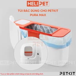 Thumbnail Túi Đựng Rác PETKIT Dùng Cho Máy Vệ Sinh Tự Động Cho Mèo Pura X và Pura Max PETKIT - HeLiPet 3