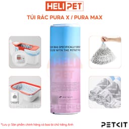 Thumbnail Túi Đựng Rác PETKIT Dùng Cho Máy Vệ Sinh Tự Động Cho Mèo Pura X và Pura Max PETKIT - HeLiPet 1