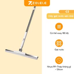 Thumbnail Cây gạt nước sàn nhà tắm ZOLELE C2 thanh gạt 50cm đầu xoay 180 - Chính Hãng 2