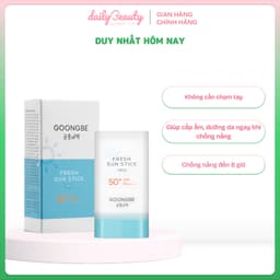 Thumbnail Thỏi Chống Nắng Vật Lý Thuần Chay GOONGBE Fresh Sun Stick Dành Cho Da Nhạy Cảm SPF50+ PA+++ 23g 1