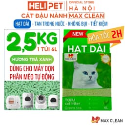 Thumbnail Cát Đậu Nành Hạt Nhuyễn Max Clean Hương Trà Xanh 1