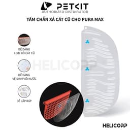 Thumbnail [Phụ kiện] Tấm Chắn Xả Bỏ Toàn Bộ Cát Cũ Dùng Cho Máy Dọn Phân Mèo PETKIT Pura Max 2024, 2023, 2022 1
