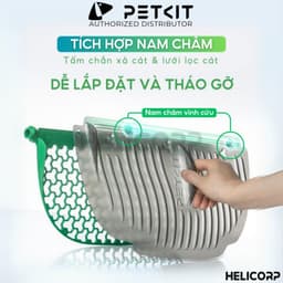 Thumbnail Nhà Vệ Sinh Cho Mèo PETKIT, Máy Vệ Sinh Tự Động Cho Mèo Pura Max  - HeLiPet Hà Nội 4
