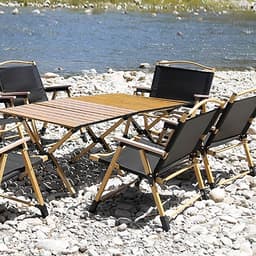 Thumbnail BG-Ghế gấp ngoài trời Vải Oxford dày dặn Khung đỡ dày Chịu được tải trọng >150kg 2