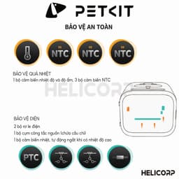 Thumbnail Máy Sấy, Lồng Sấy Lông Chó Mèo Petkit AirSalon Max Pro Ozone - HeLiPet Hà Nội 4