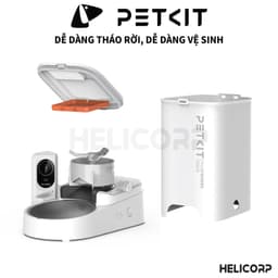 Thumbnail [BH 12 Tháng] Máy Ăn, Máy Nhả Hạt Cho Chó Mèo Có Camera PETKIT YUMSHARE Solo Dung Tích 3 Lít - HeLiPet Hà Nội 2