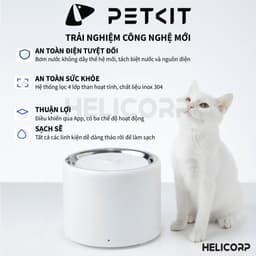 Thumbnail Máy Lọc Nước Cho Chó Mèo Petkit EverSweet 3 Pro UVC Thế Hệ Thứ 7 1