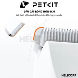 Thumbnail Tông Đơ Đa Năng PETKIT 2in1 Pro 2024 Chuyên Dụng Cắt Tỉa Lông Cho Thú Cưng - HeLiPet 4