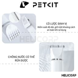 Thumbnail Tông Đơ Đa Năng PETKIT 2in1 Pro 2024 Chuyên Dụng Cắt Tỉa Lông Cho Thú Cưng - HeLiPet 3