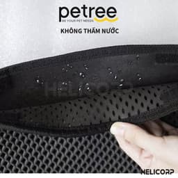 Thumbnail Thảm Lót Chống Văng Cát Petree x HeLiPet 2024 dùng cho Máy Vệ Sinh Tự Động, Máy Dọn Phân Cho Mèo 2