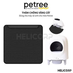 Thumbnail Thảm Lót Chống Văng Cát Petree x HeLiPet 2024 dùng cho Máy Vệ Sinh Tự Động, Máy Dọn Phân Cho Mèo 3
