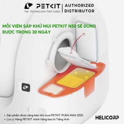 Thumbnail Sáp khử mùi PETKIT N50 Dùng cho máy dọn vệ sinh tự động PETKIT Pura Max - HeLiPet 1