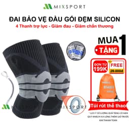 Thumbnail Đai Bảo Vệ Khớp Đầu Gối MixSport Có Đệm Gối Và Trợ Lực Khớp Gối Khi Chơi Thể Thao Chạy Bộ 1