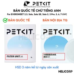Thumbnail Miếng Lọc Nước, Tấm Lõi Lọc Nước Cho Máy Petkit Phiên Bản Mới 3.0 Tăng 150% Hiệu Quả Lọc - HeLiCorp 2