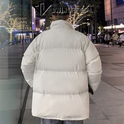 Thumbnail Áo khoác phao nam nữ DWIN local brand form oversize cổ cao unisex trần bông dày dặn siêu ấm 4