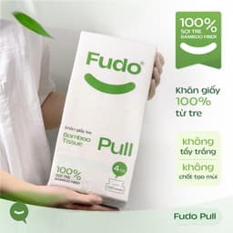 Thumbnail Túi Khăn Giấy Rút Treo Tường ║ Fudo Bamboo® ║ TISSUEPULL™ 3