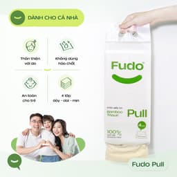 Thumbnail Túi Khăn Giấy Rút Treo Tường ║ Fudo Bamboo® ║ TISSUEPULL™ 4
