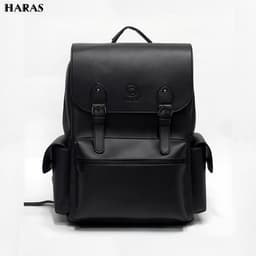 Thumbnail Balo Da PU Cao Cấp Nam Nữ Thời Trang Chống Thấm Nước HARAS HR353 2