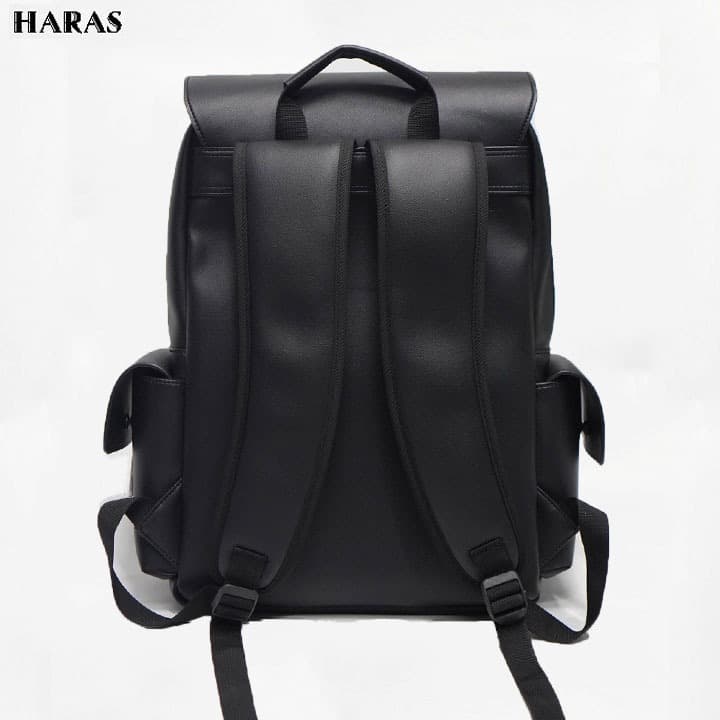 Ảnh Balo Da PU Cao Cấp Nam Nữ Thời Trang Chống Thấm Nước HARAS HR353 3