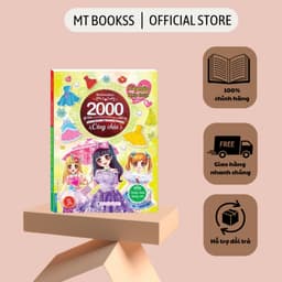 Thumbnail Sách - 2000 hình dán trang phục công chúa - Công chúa đáng yêu 1