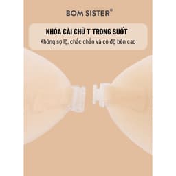 Thumbnail BOM Sister x Ngọc Trinh - Áo dán cài trước diện trang phục hở siêu mỏng không lộ BOM Sister D005 3