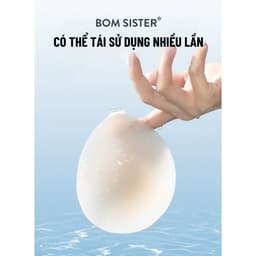 Thumbnail BOM Sister x Ngọc Trinh - Áo dán cài trước diện trang phục hở siêu mỏng không lộ BOM Sister D005 4