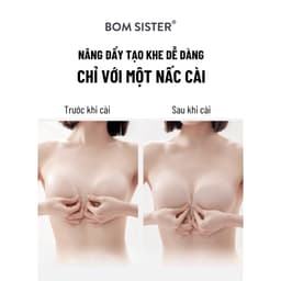 Thumbnail BOM Sister x Ngọc Trinh - Áo dán cài trước diện trang phục hở siêu mỏng không lộ BOM Sister D005 2