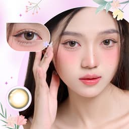 Thumbnail Luxury lens DOLL EYES - Yeri milktea brown 2