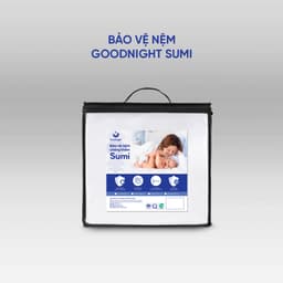 Thumbnail Ga Chống Thấm Vua Nệm Goodnight Sumi, Ga Giường Chống Thấm Phủ TPU Kháng Nước, Tăng Tuổi Thọ Nệm Của Bạn 3