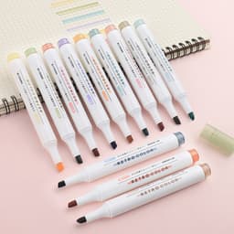 Thumbnail Bộ Bút Dạ Quang 6 Màu Highlight Pastel Văn Phòng Phẩm Xinh Xắn Tiện Dụng, Bút Đánh Dấu, Bút Nhớ 4