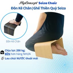 Thumbnail Ghế ngồi Quỳ Công Thái Học, Ghế Thiền Quỳ Seiza giúp thẳng lưng Plyconcept Seiza Bench - Gỗ uốn cong 1
