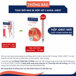 Thumbnail Vớ Y Khoa Siêu Mỏng JOBST UltraSheer - Vớ Đùi, Màu Da, Hở Ngón, Áp Lực 20-30mmHg, 2 Chiếc (Tất Y Khoa) 3