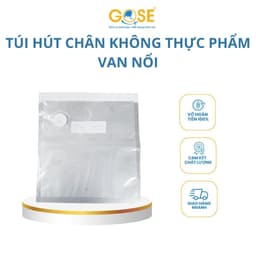Thumbnail Túi hút chân không thực phẩm van nổi khóa zip bảo quản thực phẩm lâu hơn tươi hơn an toàn 1