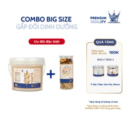 Thumbnail Yến Mạch 2,5KG + Granola Tiêu Chuẩn 500g Ngũ cốc 1
