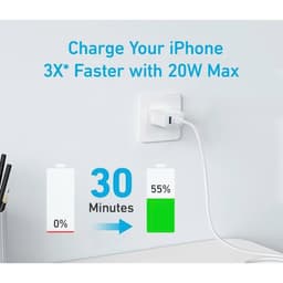Thumbnail Củ sạc nhanh Anker PD công suất 20W 2 cổng 1 USB-A & 1USB-C - A2348 1