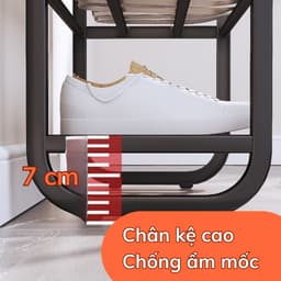 Thumbnail Kệ Để Giày 4 Tầng 5 tầng Samono BFS221201 Thiết Kế Thông Minh Gọn Nhẹ Chắc Chắn Dễ Dàng Lắp Ráp 3
